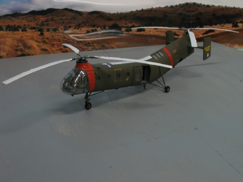 Revell Boing Vertol H-21C " Fliegende Banane" Banane10