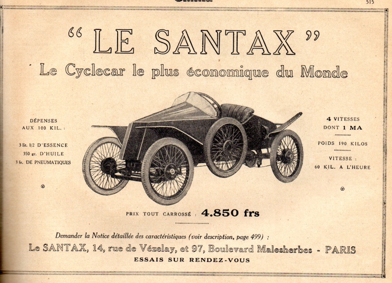 SANTAX cyclecar Santax11