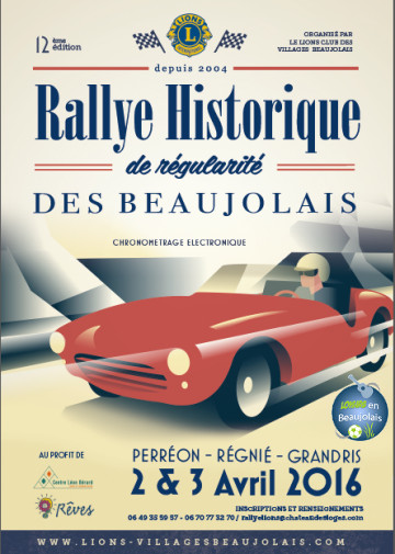 [69] 2-3/04/ 2016 12 ème Rallye Historique de régularité des Beaujolais Rallye10