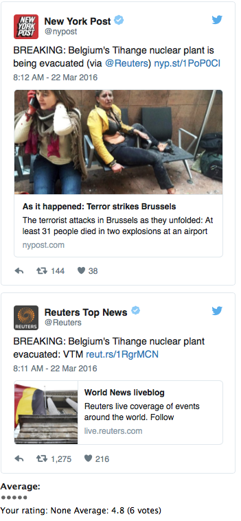 BELGIUM EVACUATES NUCLEAR POWER PLANT AS PANIC SPREADS AFTER ATTACKS Screen12