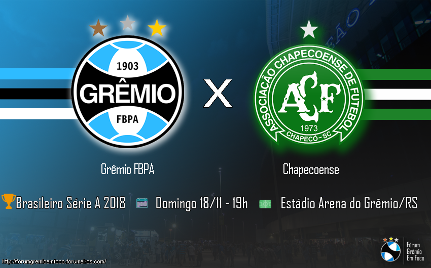 [VITÓRIA] 2X 0 Grêmio x Chapecoense. Campeonato Brasileiro 2018 Gremio11