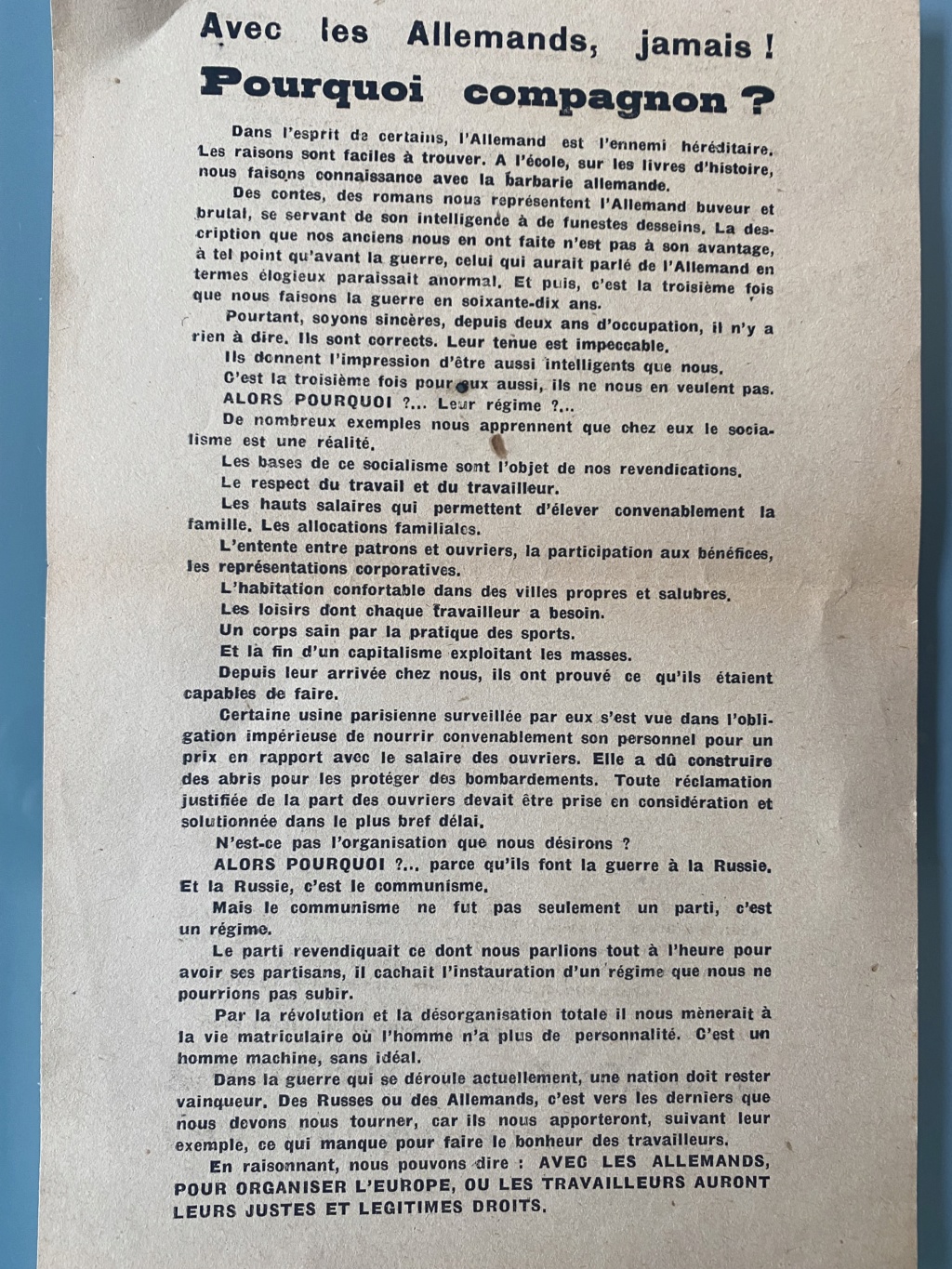 Très gros lot documents WW2 allemands+US+français Img_3916