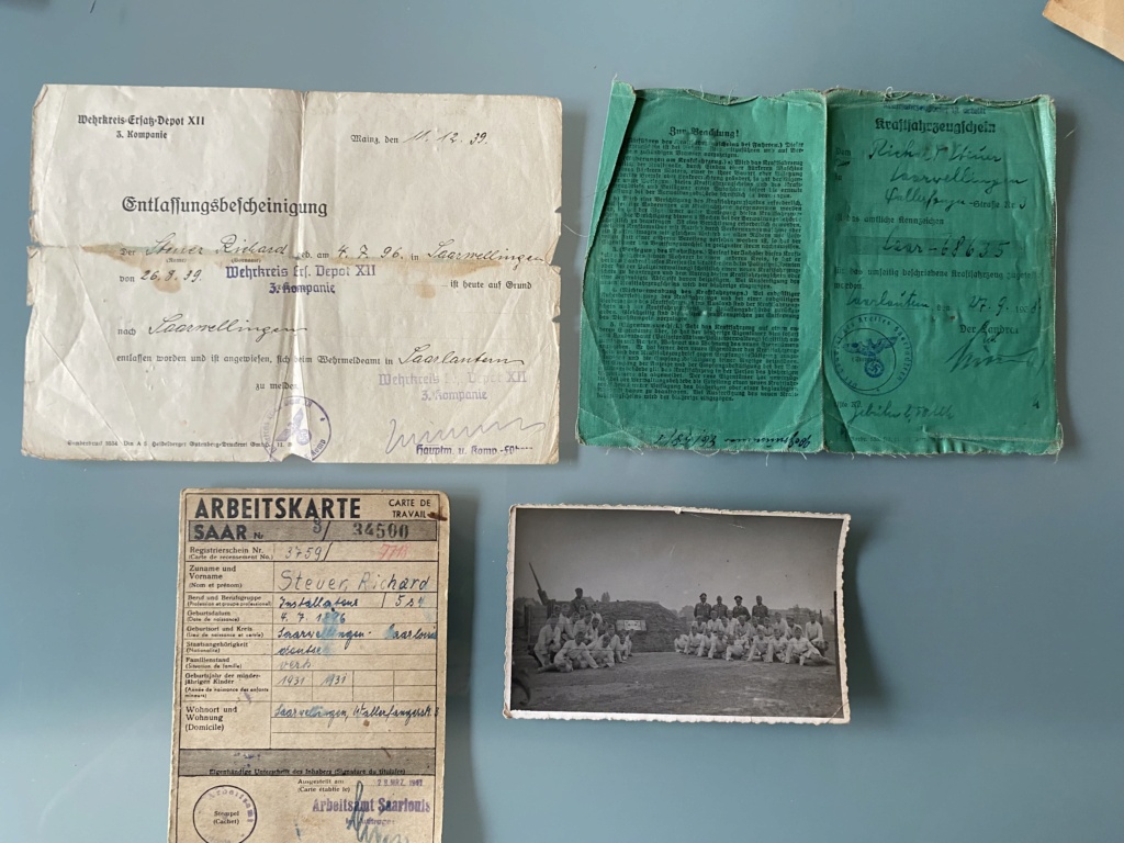Très gros lot documents WW2 allemands+US+français Img_3938