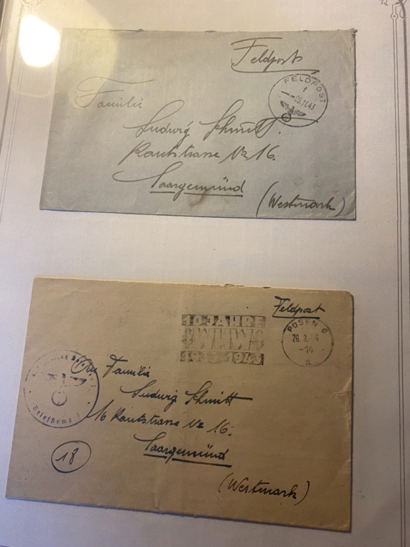 Lot important de documents allemands WW2 Moselle annexée de fait estimation Mos_610