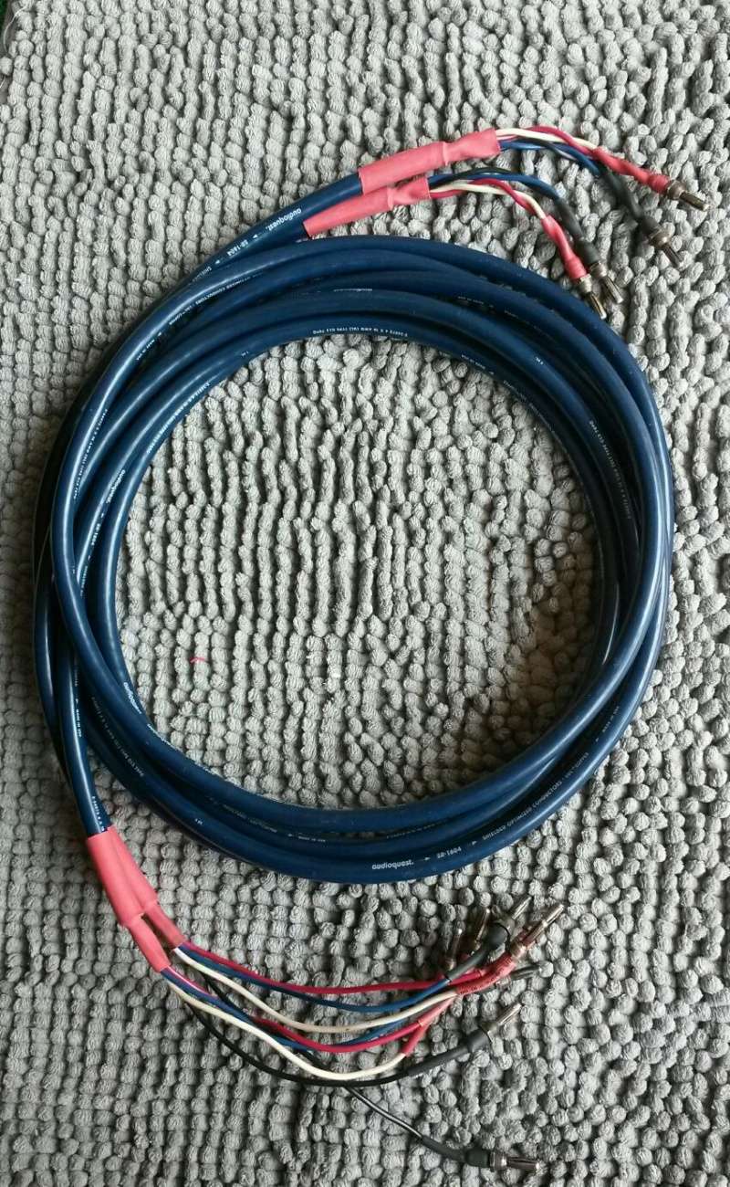 Audioquest SR-1604 Bi-wire Speaker Cable - 3m Audioq10