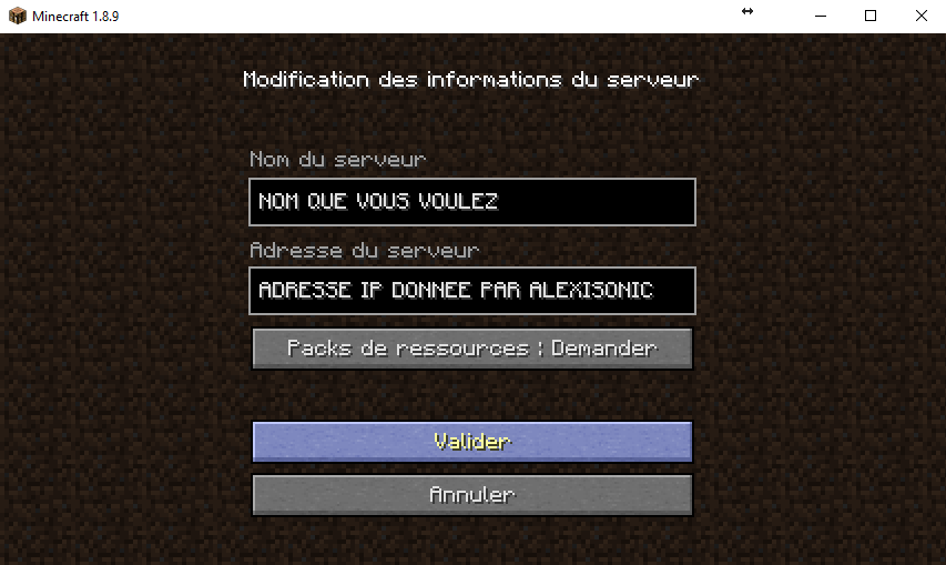 Serveur Minecraft de Tails Dreamer Minecr11