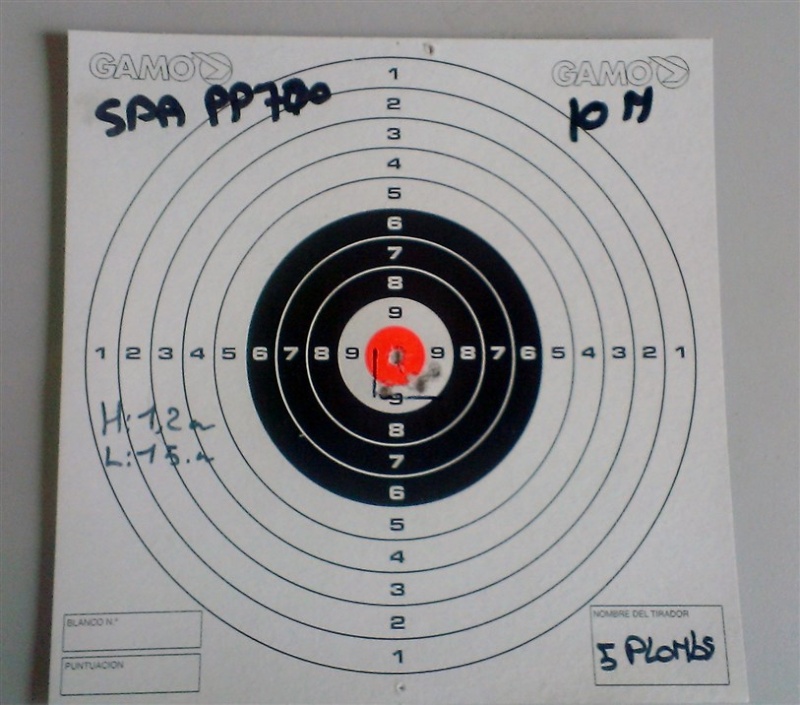 Essaie pistolet SPA PP700 en 4.5  1_210