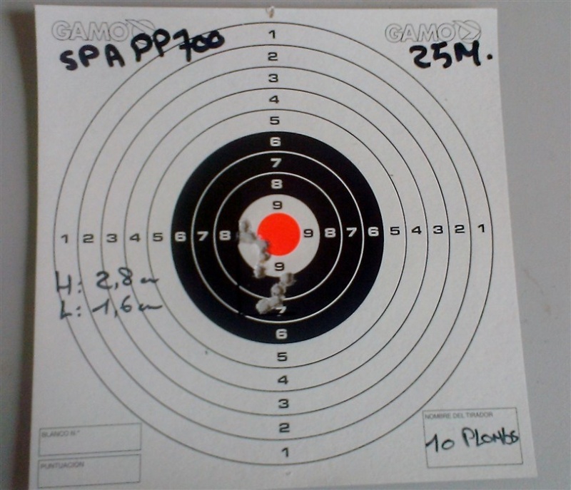 Essaie pistolet SPA PP700 en 4.5  1_511