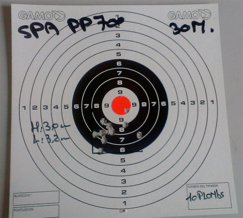 Essaie pistolet SPA PP700 en 4.5  1_610