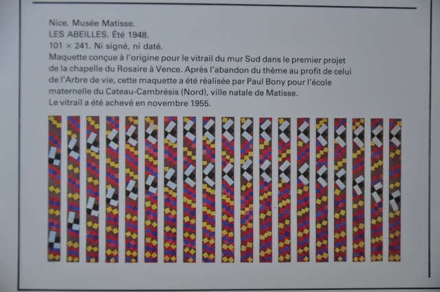 Matisse, les vitraux de la chapelle du Rosaire à Vence Matiss33