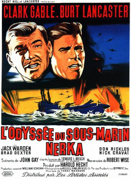 L'Odyssée du sous-marin Nerka. Run Silent, Run Deep. 1958. Robert Wise. L_odys10