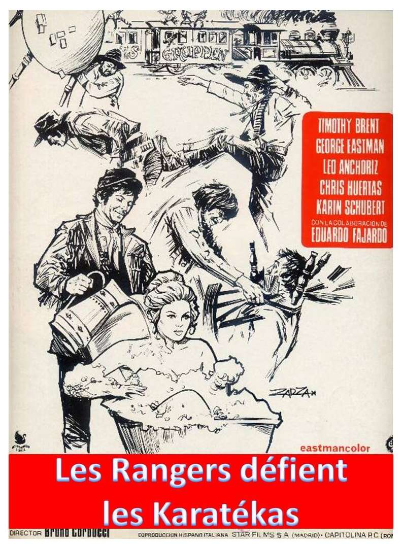 Les rangers défient les karatekas - Tutti per uno…botte per tutti - Bruno Corbucci - 1974 Affich10