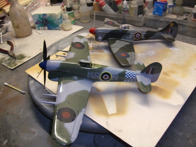 Hawker Tempest & Typhoon in 1:48. 1310