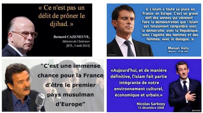 Terrorisme : nos gouvernants ne sont pas complices. Ils sont coupables ! Hier, c’était à qui annonçait une étape décisive dans la lutte contre le terrorisme. Patatras ! Cazene10