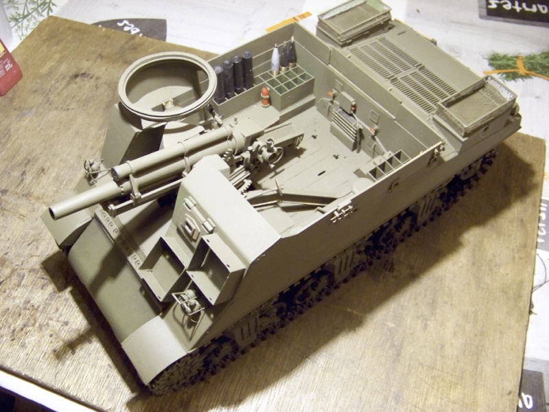 M7 B1 105 Howitzer Gun Motor Carriage "Priest" 1/16e 103_4011