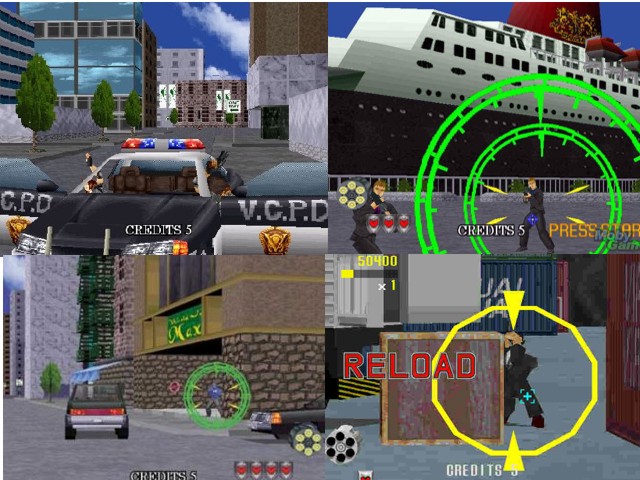 تحميل لعبة الشرطة الرائعة Virtua Cop2 بحجم 10 ميجا فقط 210