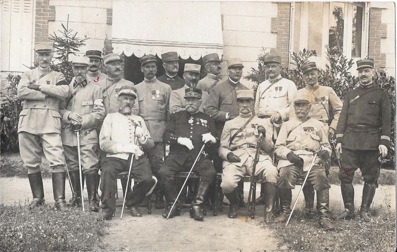 etat major 330 régiment infanterie territorial a la courtine /felletin 1915 33010