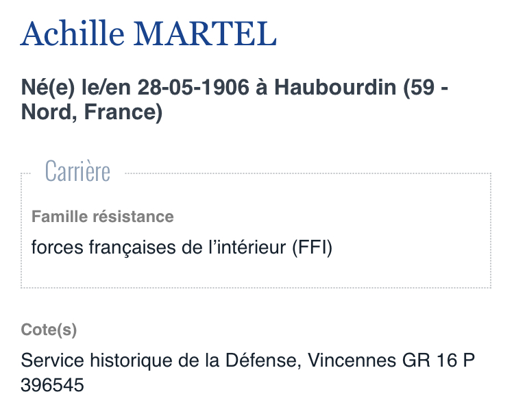 Recherche info sur mon arrière grand-père Achille Martel 41f7a110