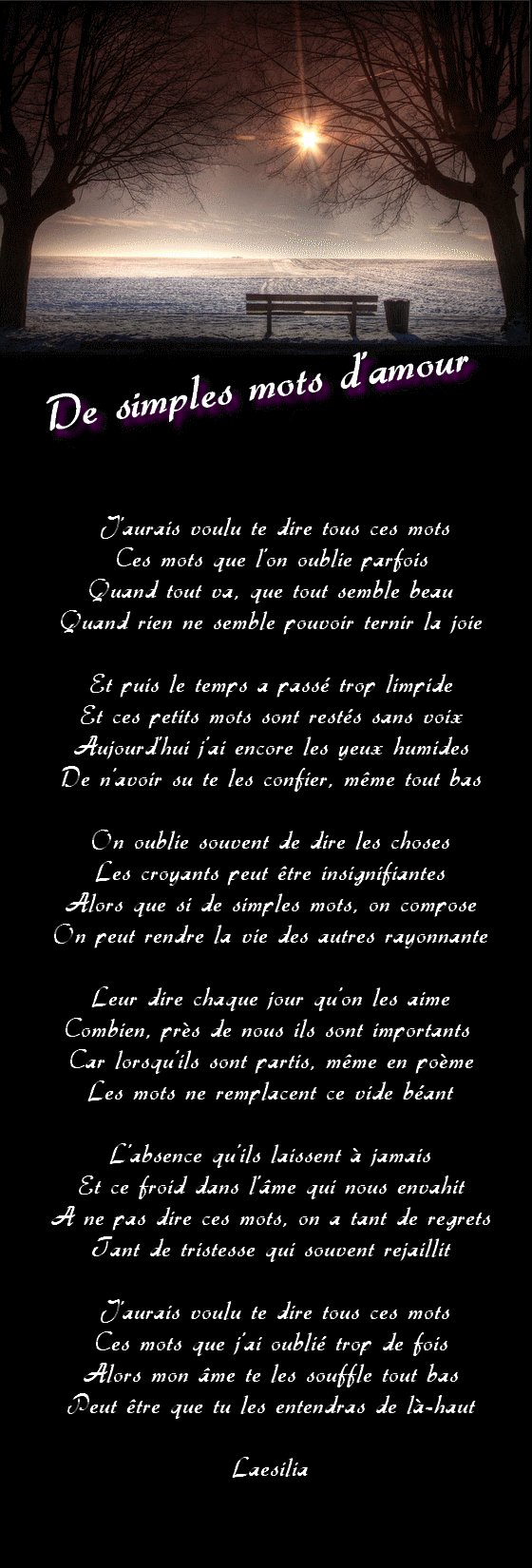 Les poèmes à partager  - Page 12 De_sim10