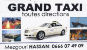 Grand taxi : Mezgouri Hassan 06 66 07 49 09 Taxi11