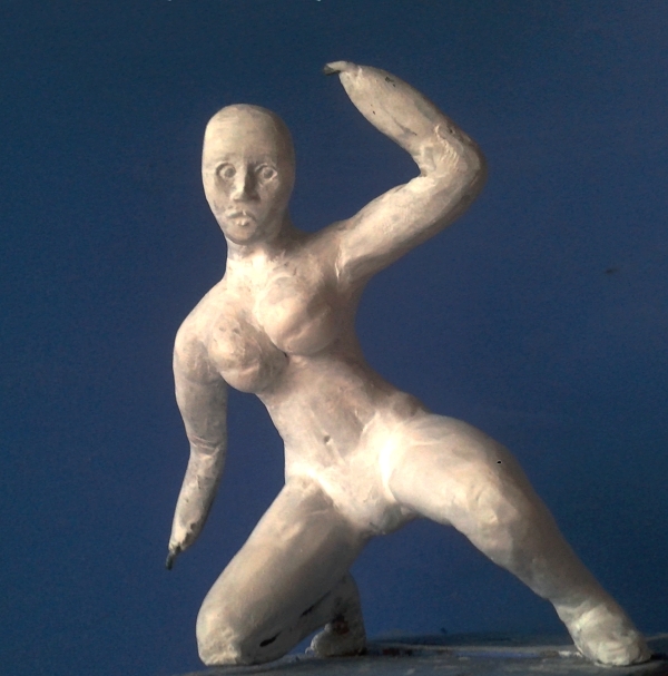 Eigenbau Amazone 11cm Figur012