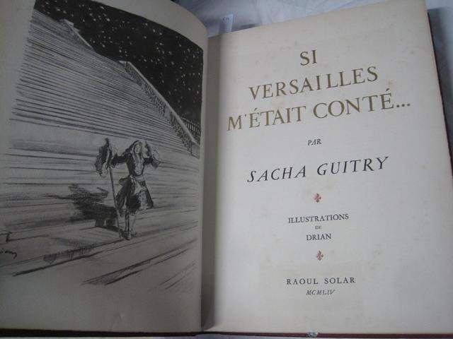 Si Versailles m'était conté par Sacha Guitry 18041310
