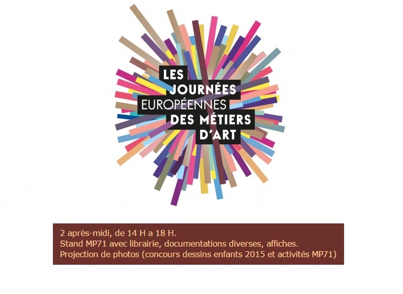 2 et 3 avril 2016 Maison paysanne de France JOURNEES EUROPEENNES DES METIERS D'ARTS A BRANCION  Journe11
