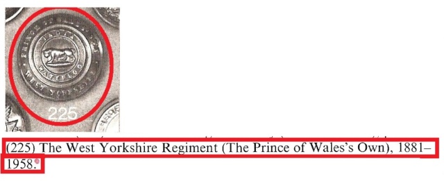 The West Yorkshire Regiment (Prince of Wales’s Own) 1612