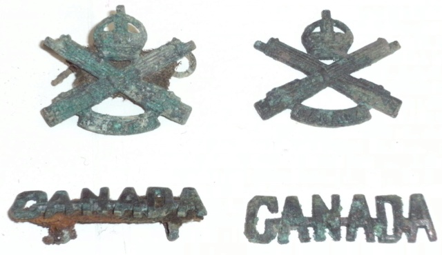 CANADA : le Canadian Machine Gun Corps (CMGC) Collar13