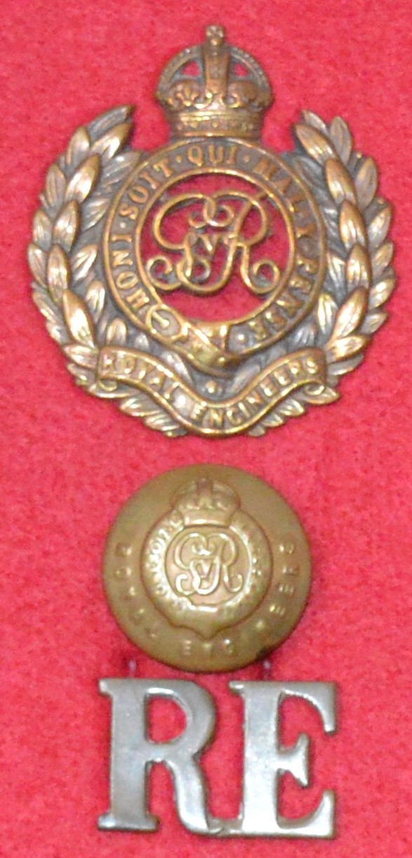 Les insignes du Royal Engineers Re10