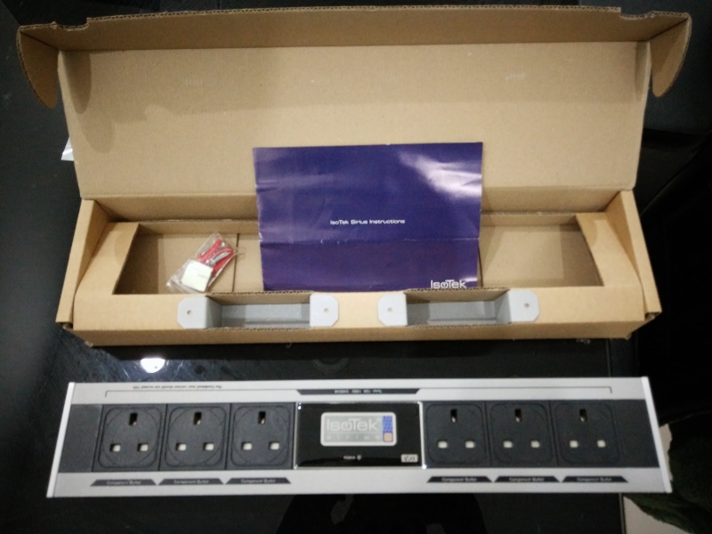 Isotek sirius evo 3 power conditioner ( sold ) Img20110