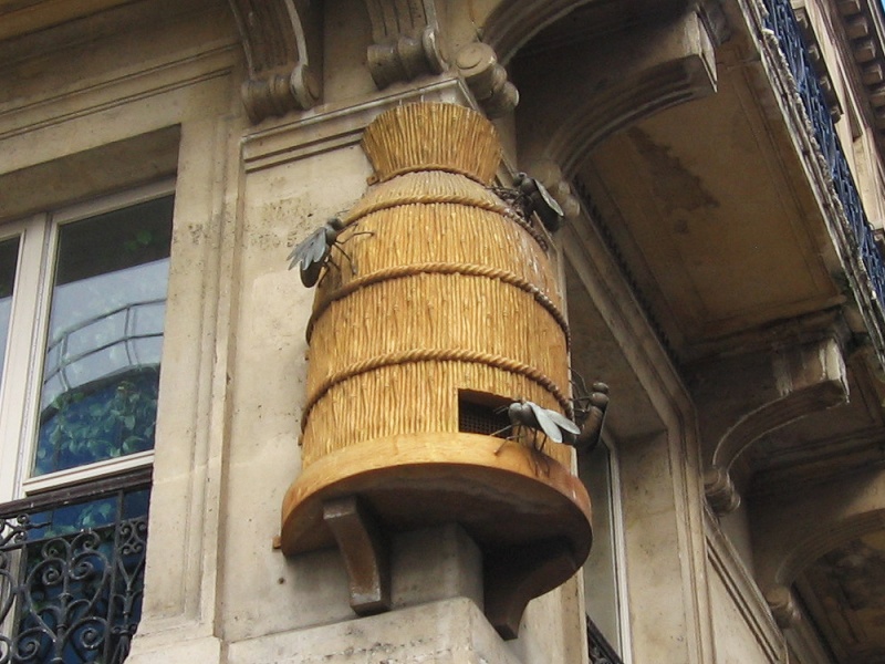 Mais oui il y a  des abeilles à Paris..... Beehiv10