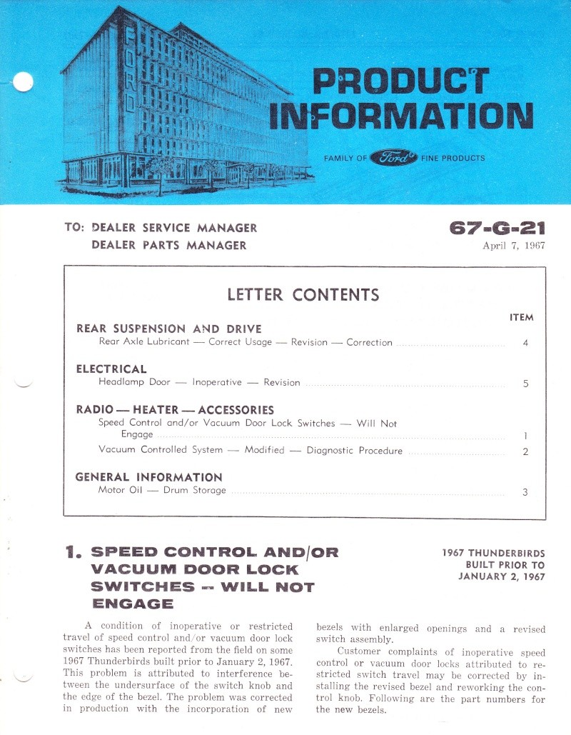 Document "Product information" 67-G-21 Produ102