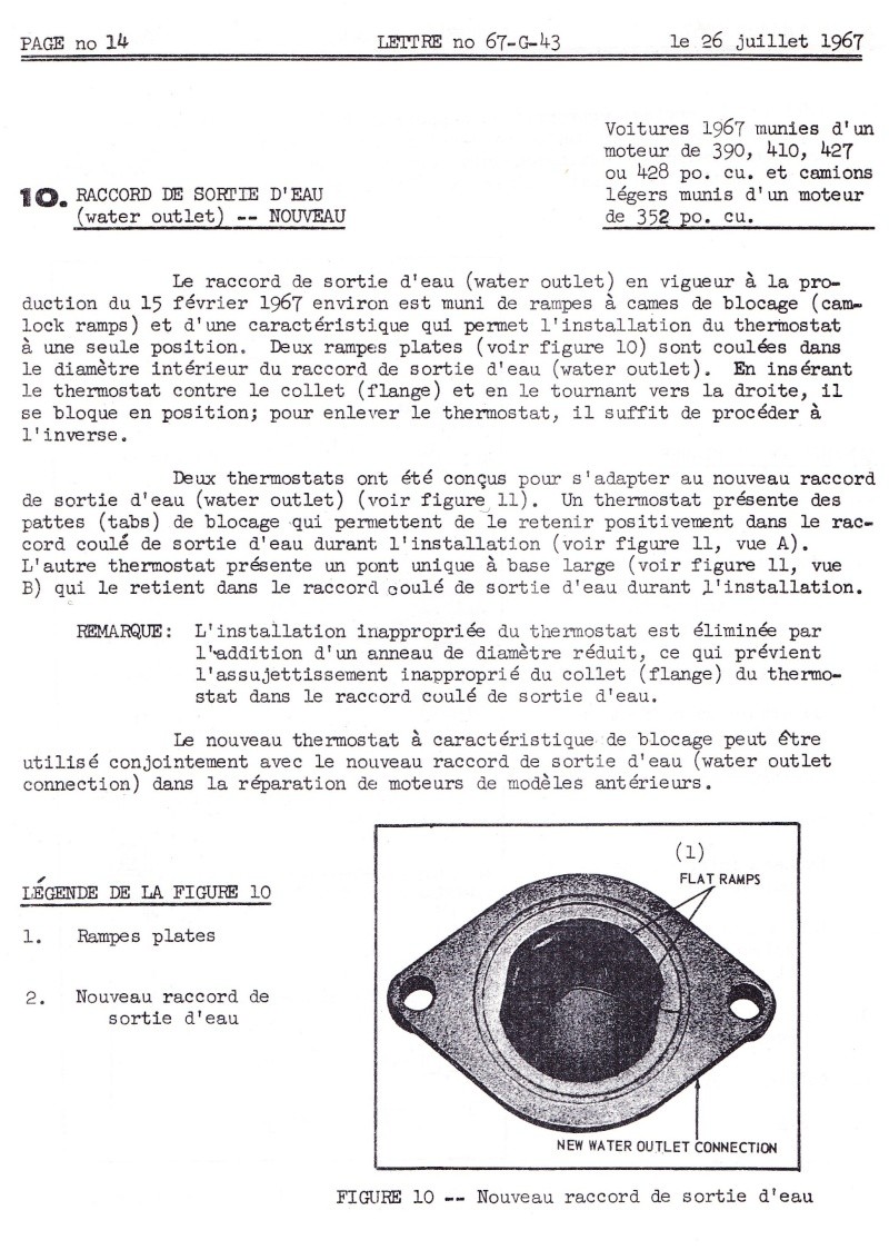 Document "Product information" 67-G-43 (en français) Produ311