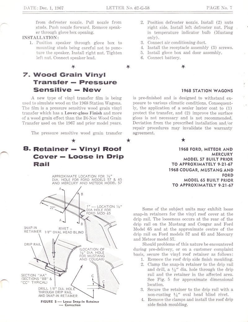 Document "Product information" 67-G-58 Produ452