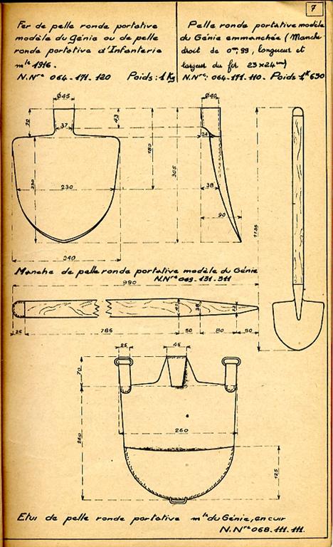 La pelle portative modèle 1916 de l'infanterie et du génie. Pelle_10