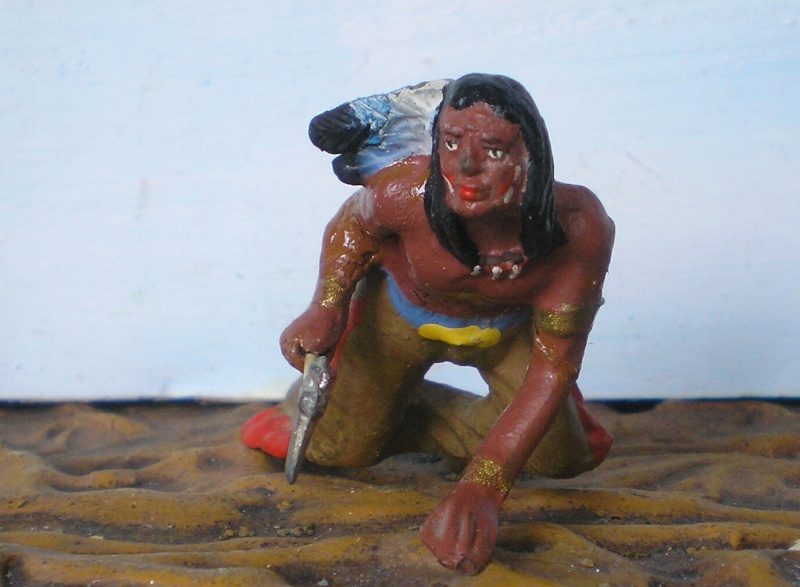 Bemalungen, Umbauten, Modellierungen – neue Indianer für meine Dioramen - Seite 5 Elasto40