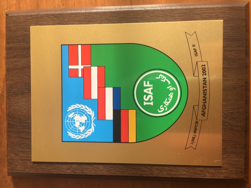 Isaf Hq Rc South Command wall plaque Image110