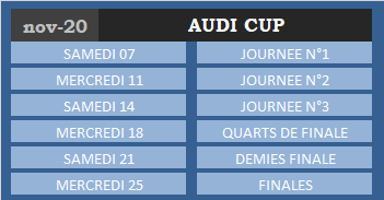 ►-Audi Cup- Programme◄ Progra10
