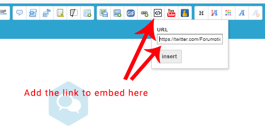 Easier way to embed content Embed-10