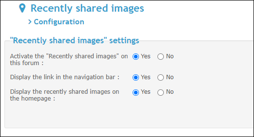 New: Discover the new feature "Recently shared images" Sdsd10
