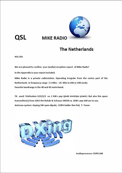 eQSL de MIKE RADIO Qsl_mi10