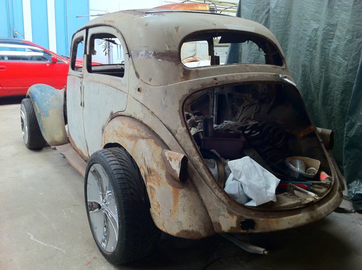 Simca 8 hot rod project par boydster 31588810