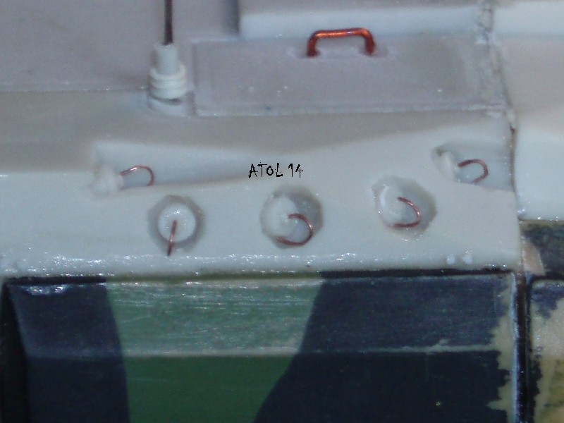 Char de combat GIAT LECLERC + Transkit AZIMUT restauration Réf 81135  P7250020