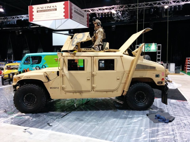 humvee - Humvee au Salon de l'Auto de Québec 1 mars - 6 mars 2016 Centre de Foires de Québec 250 boulevard Wilfrid-Hamel Québec 12717910