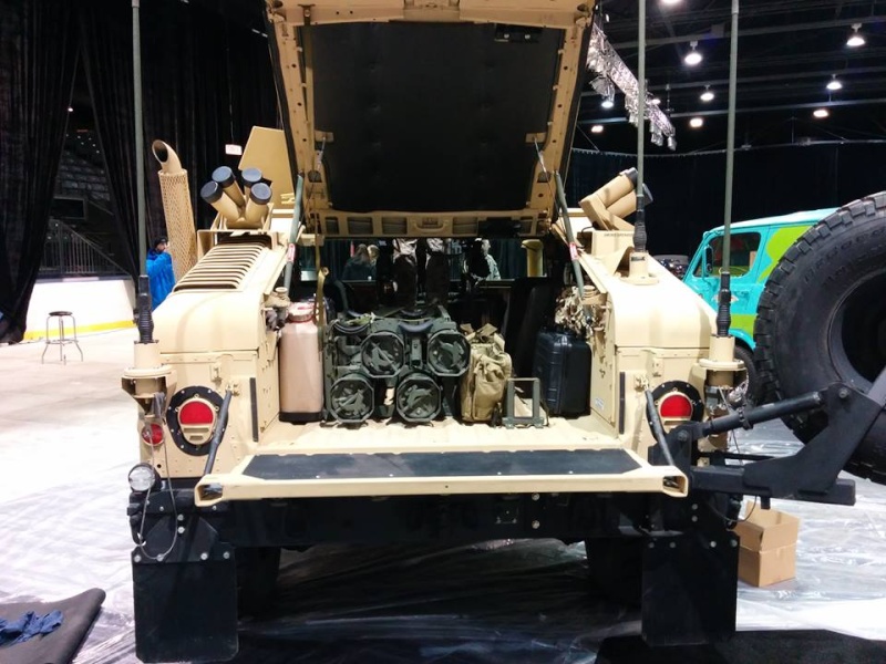 Humvee au Salon de l'Auto de Québec 1 mars - 6 mars 2016 Centre de Foires de Québec 250 boulevard Wilfrid-Hamel Québec 12718210