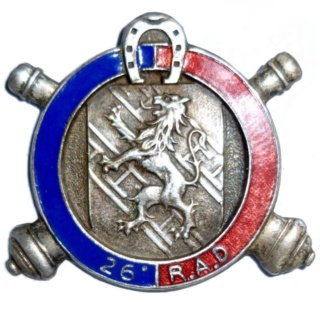 Les insignes d'Artillerie en 1939-1940 26_rad11