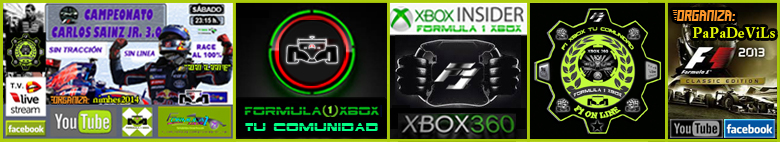 F1 2013 / CALENDARIO DEL CAMPEONATO CARLOS SAINZ 3.0 - FORMULA 1 XBOX / SEMANAL / SÁBADOS 23:15 HORAS. Logo_n14