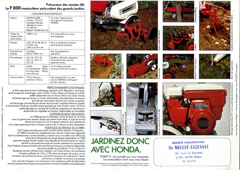 La concurrence de l'époque : HONDA Honda_21