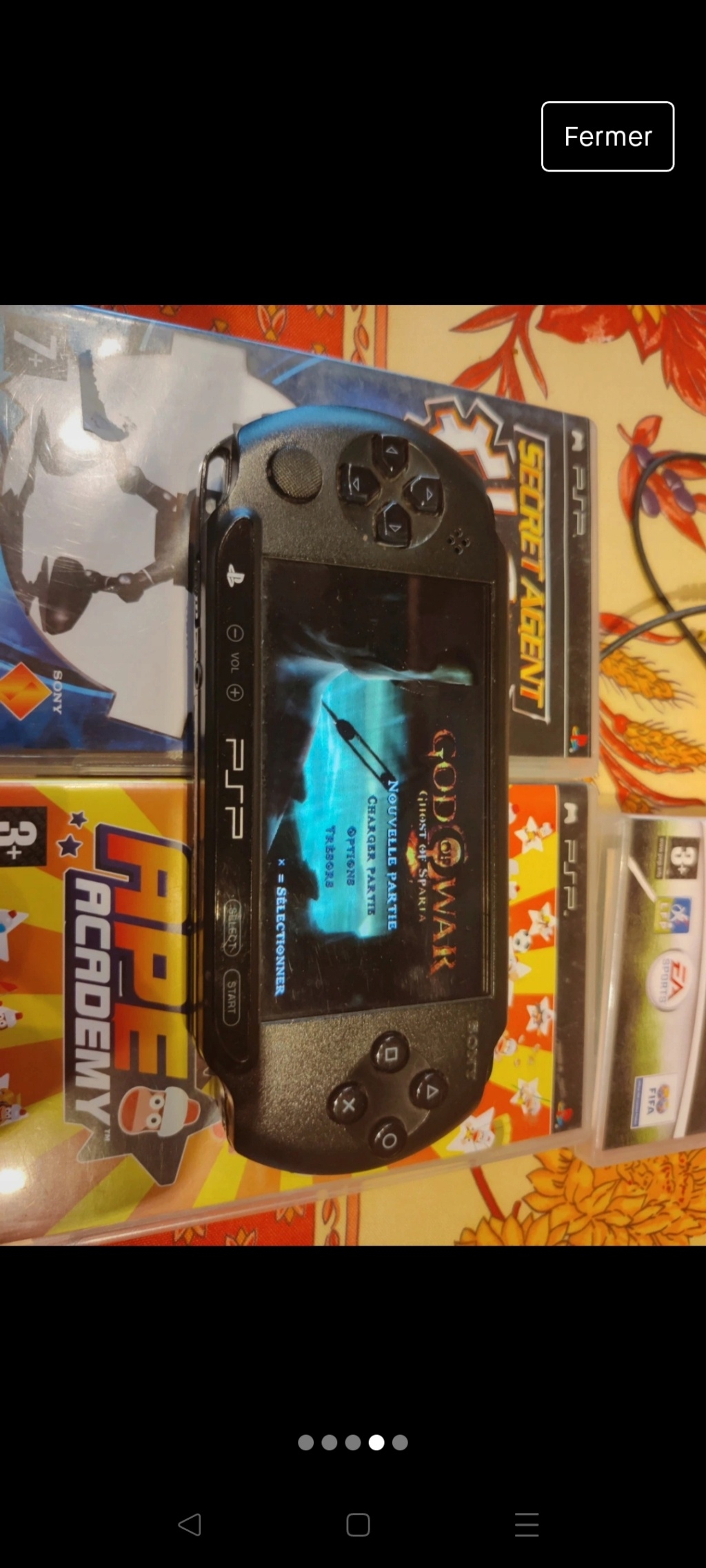 (vds) lot PSP avec 15 jeux Screen12